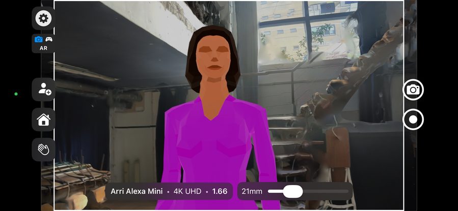 CineStager AR Mode